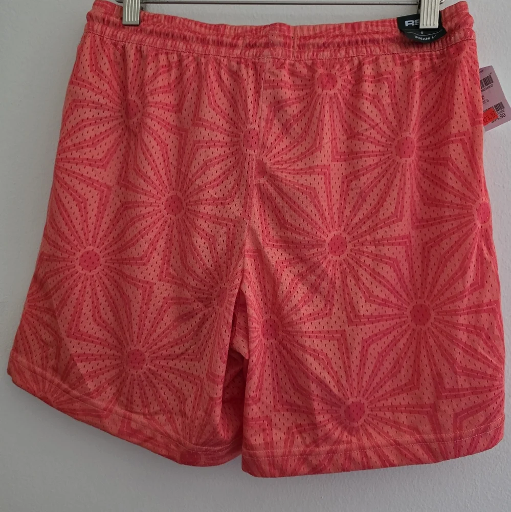 RSQ Coral Mesh Shorts‎ sz Small